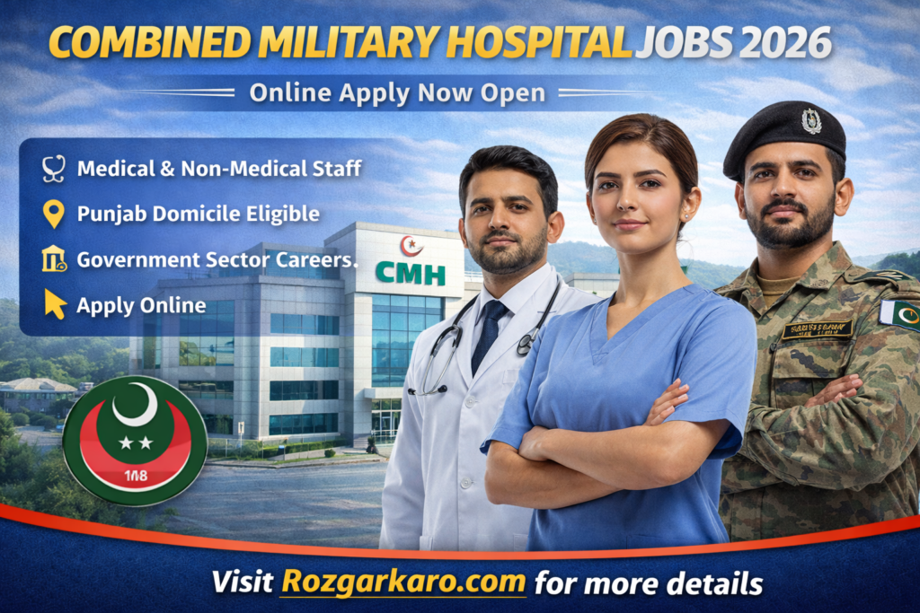 Combined Military Hospital Jobs 2026 – Apply Online